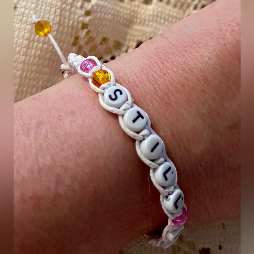 STILL INTO YOU Paramore Beaded Bracelet - Adjustable Handmade - Haley Williams